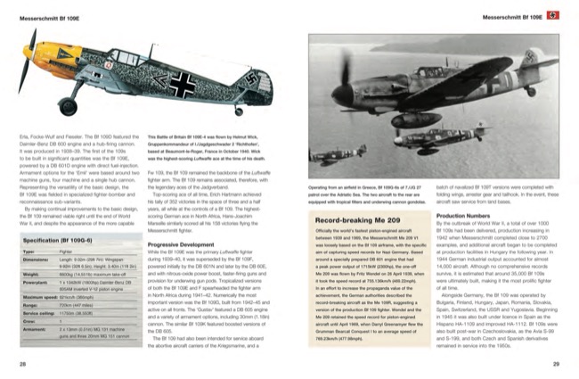 German Aircraft of World War II by Bing Chandler published by Amber Books Ltd